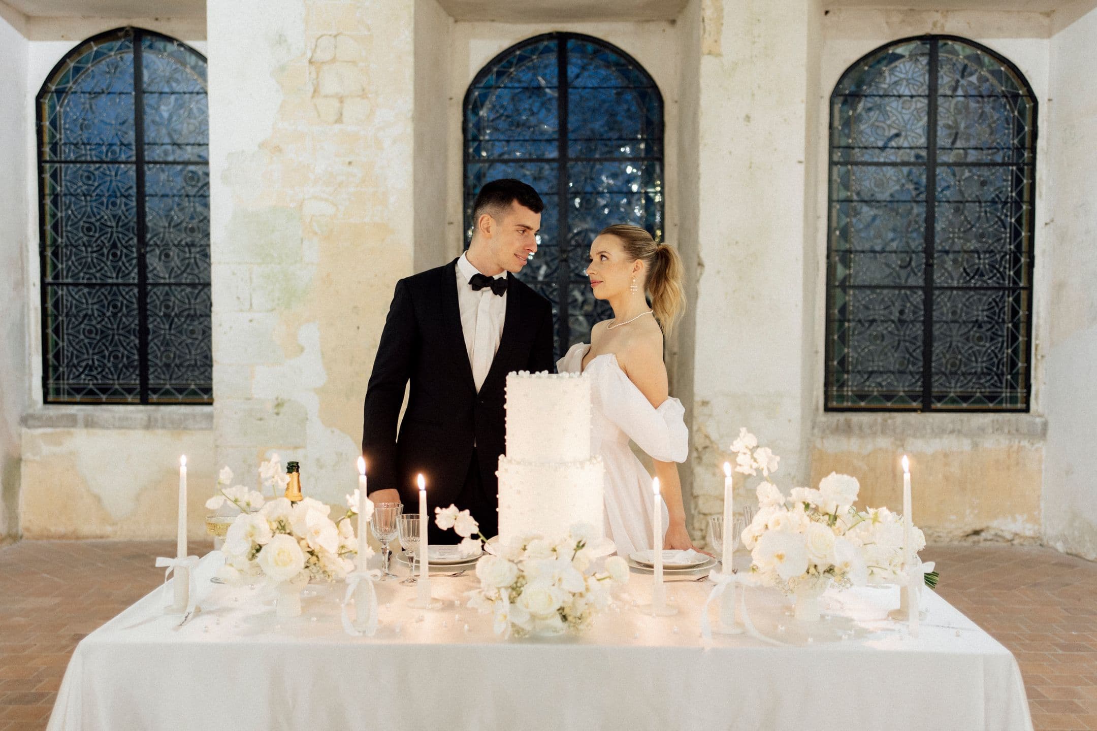 Editorial mariage – couple élégant