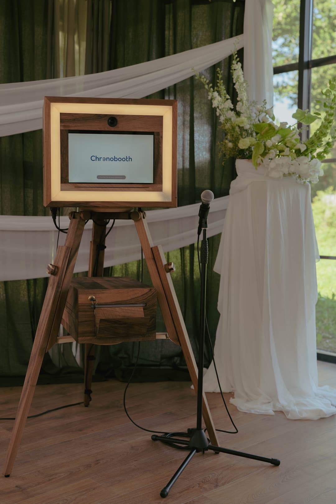 Chronobooth borne vidéo